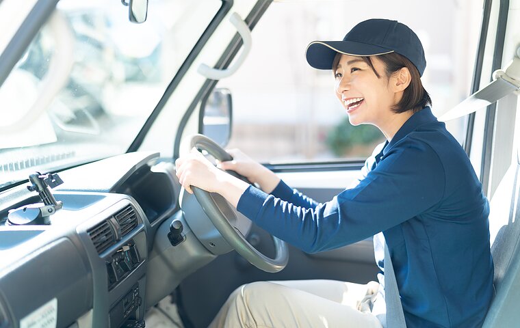 女性トラックドライバー増加中⁉物流業界の多様性！の画像