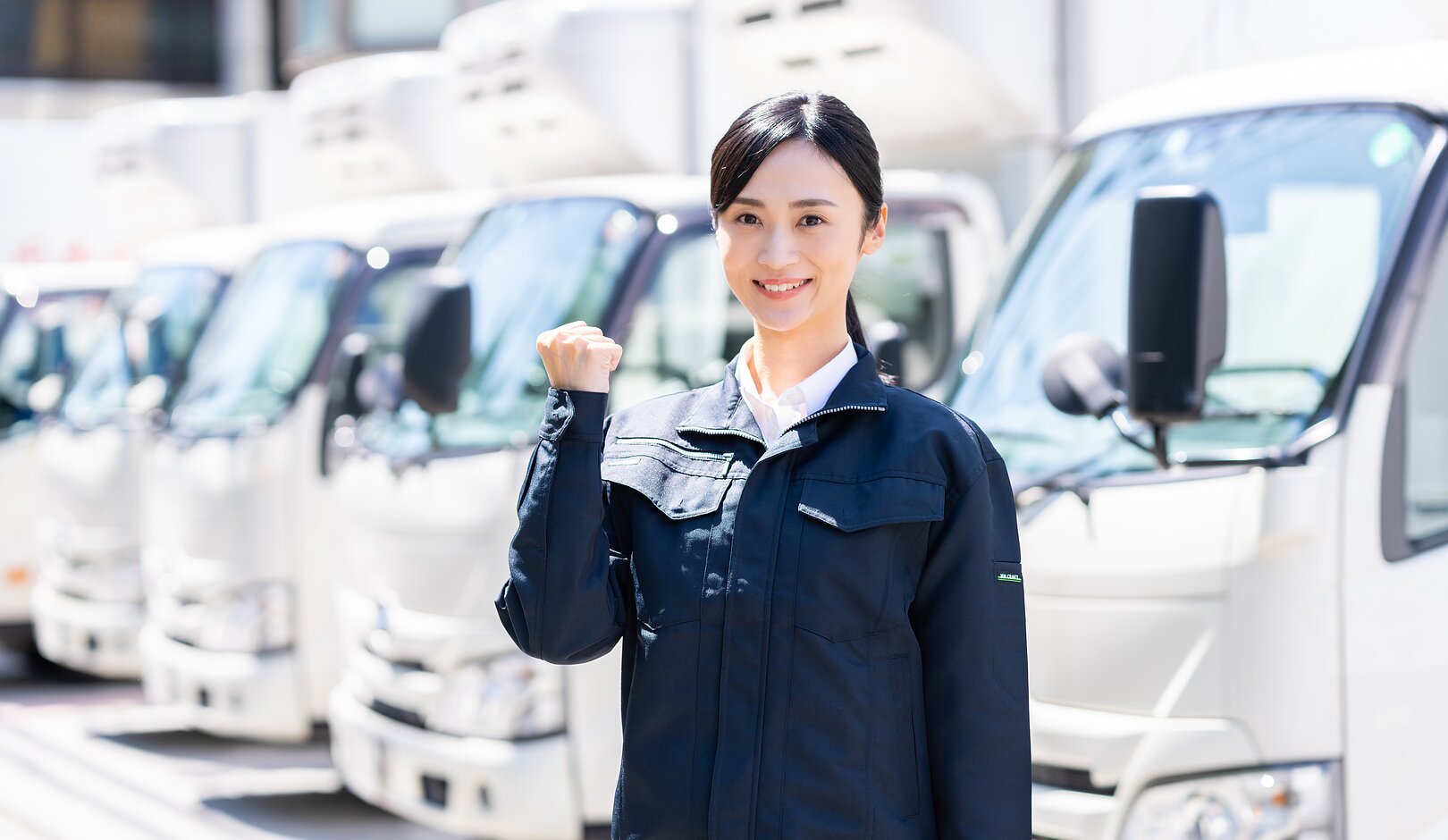 女性トラックドライバー急増中!やる気が収入につながる時代への画像